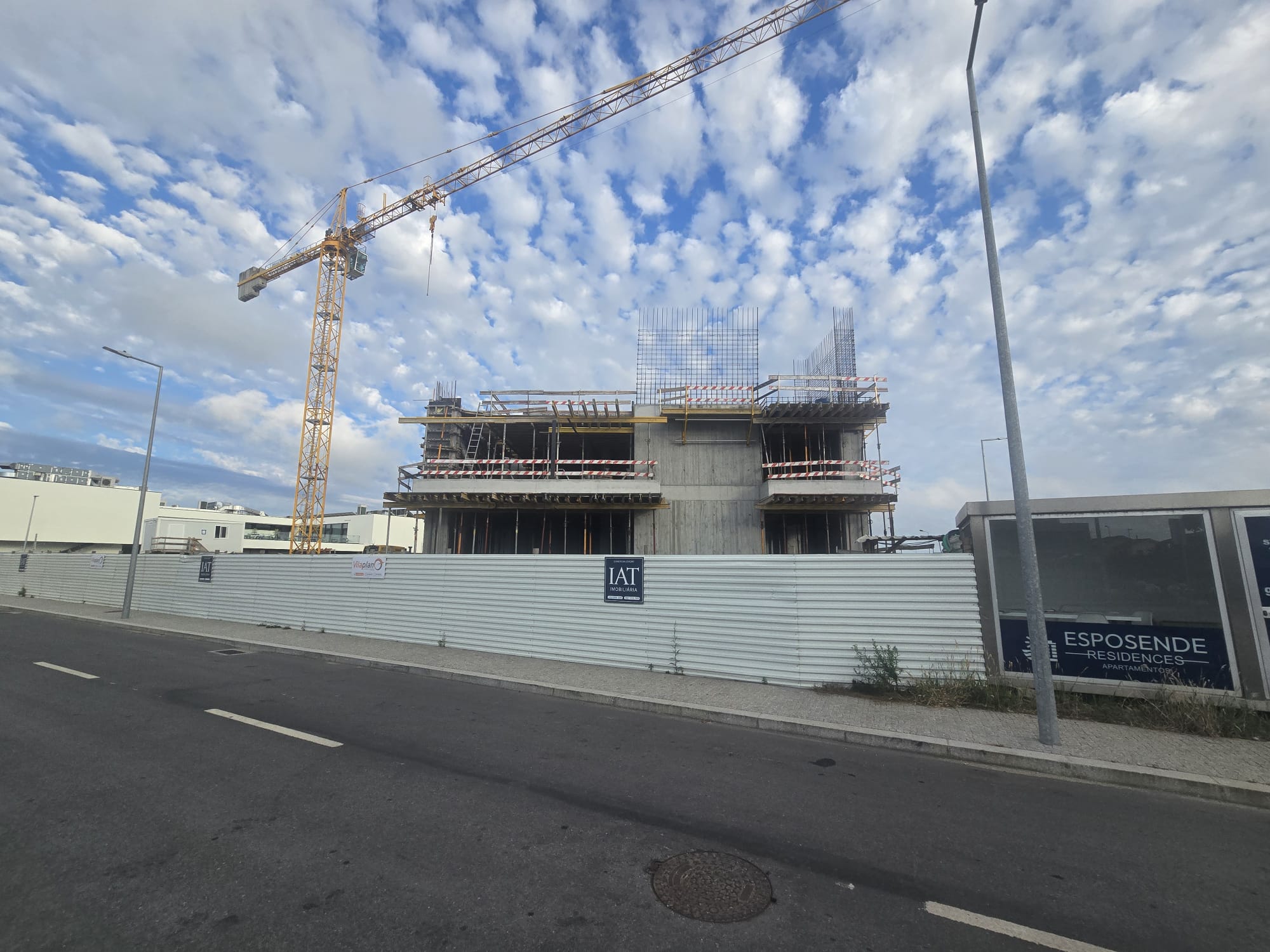 Imagem atual da obra — Esposende Residences